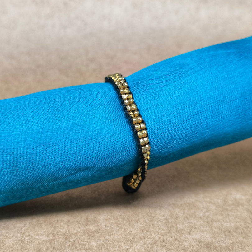 Dokra Gold beads Bracelet