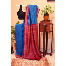 Ahalya, a traditional cotton Ikat saree