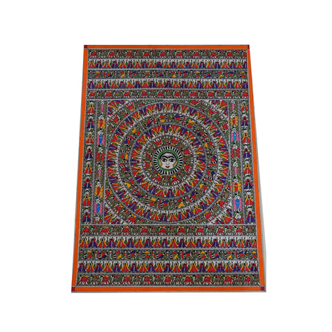 Madhubani Godna painting