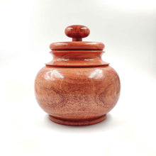 Wooden Round Jars