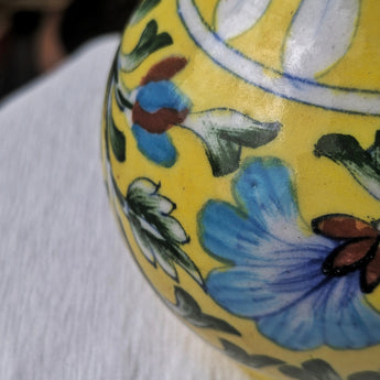 Blue Pottery Vase
