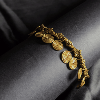 Dokra Spiral Anklet