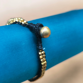 Dokra Gold beads Bracelet