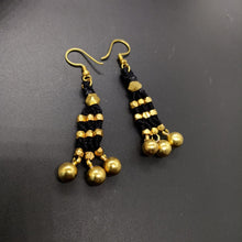 Dokra Gold Beads Earrings