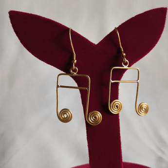 Dokra Musical Earrings
