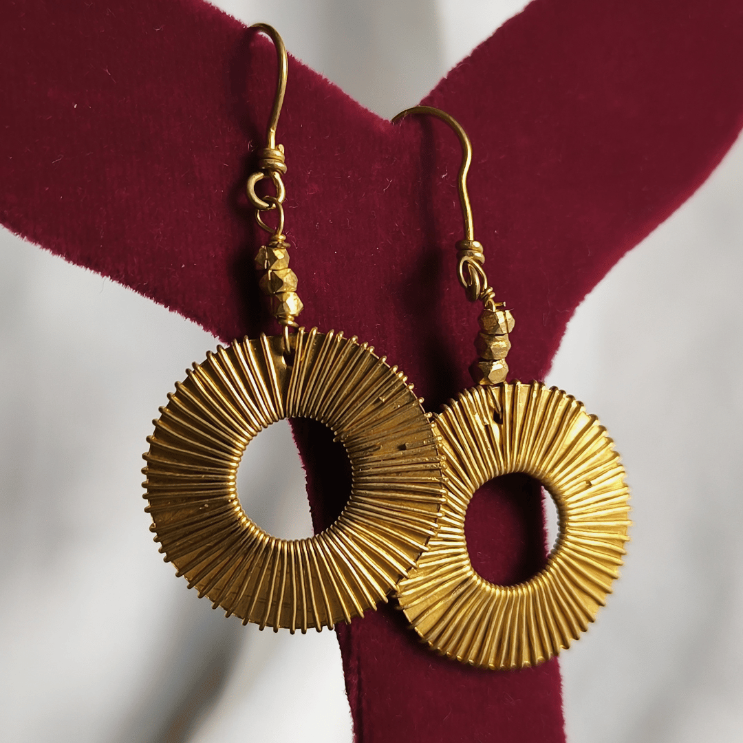 Dokra Round Danglers