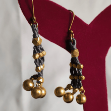 Dokra Golden Beads Earrings