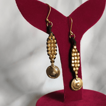 Dokra Temple Bead Earrings