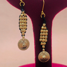 Dokra Temple Bead Earrings
