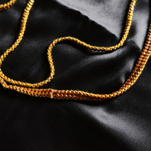 Dokra Golden and Copper Chain necklace