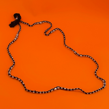 Dokra White Beads Long Necklace