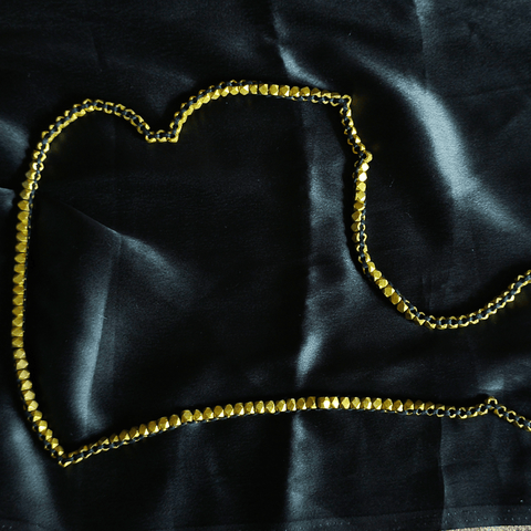 Dokra Square Beads necklace