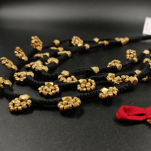 Dokra Cluster Beads Necklace and Earrings set