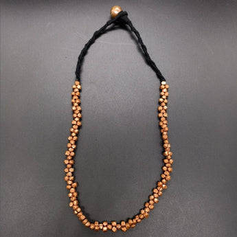 Dokra Necklace with Copper Finish Beads