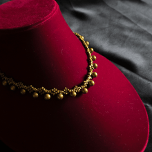 Dokra necklace with Golden Beads and Balls