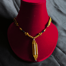 Dokra Necklace with Pipe Beads