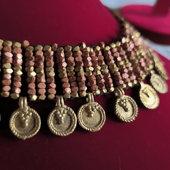 Dokra Copper Beads Choker