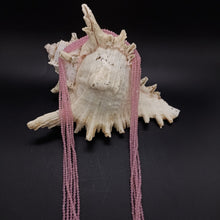 Rose Quartz Necklace and Metal Beads