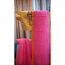 Raha, lightweight pink Kota saree