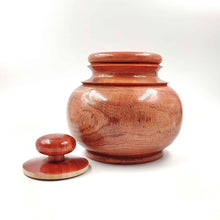 Wooden Round Jars