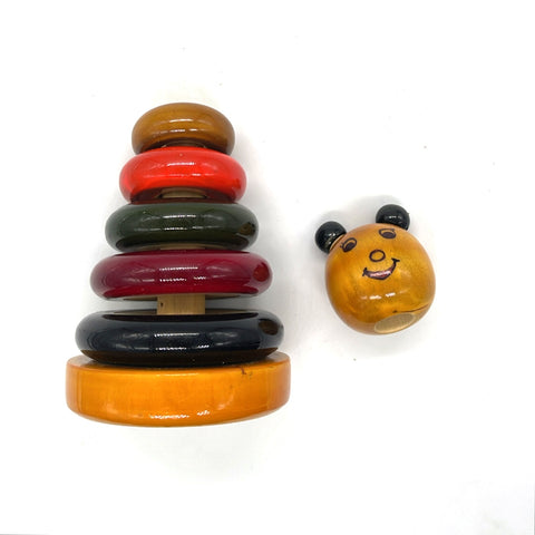 Wooden Channapatna toy - Stacker