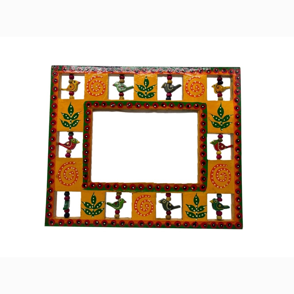 Handcarved Wooden Bird Photo Frame – The Artisan Foundation