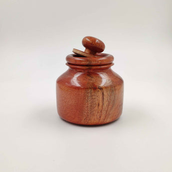 Wooden Sugar and Spice Jars