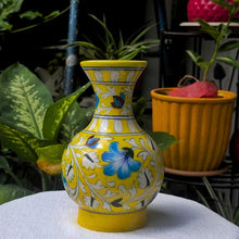 Blue Pottery Vase