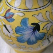 Blue Pottery Vase