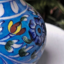 Blue Pottery Vase