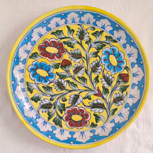 Blue Pottery Wall Plate