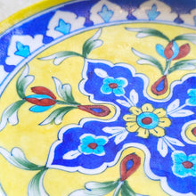 Blue Pottery Wall Plate