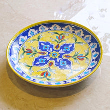 Blue Pottery Wall Plate