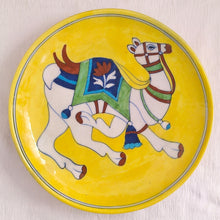 Blue Pottery Wall Plate