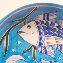 Blue Pottery Wall Plate