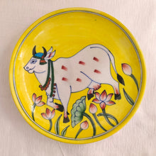 Blue Pottery Wall Plate