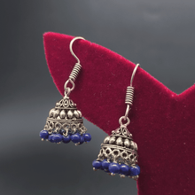 Banjara Jhumki with Blue Beads