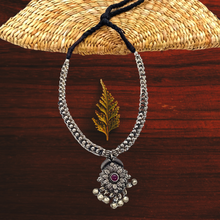 Banjara necklace with Floral pendant