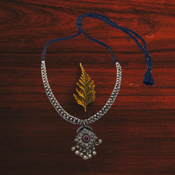 Banjara necklace with Floral pendant