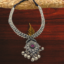 Banjara necklace with Floral pendant