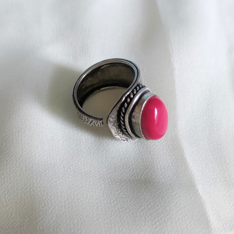 Banjara Coral Ring