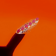 Banjara Exotic Purple Stone Ring