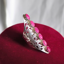 Banjara Exotic Purple Stone Ring