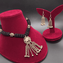 Banjara Necklace with Kutchi pendant and Earrings