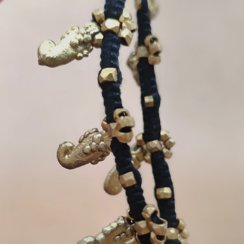 Dokra Elephant Anklet