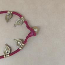 Dokra Temple Bead Anklet