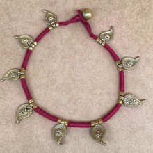 Dokra Temple Bead Anklet