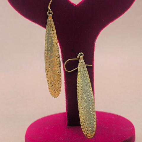 Dokra Leaf Danglers