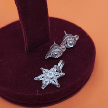 Silver Filigree set with Pendant and Earrings