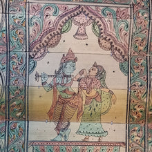 Talpatra painting of Dasha Avtar and Radha Krishna